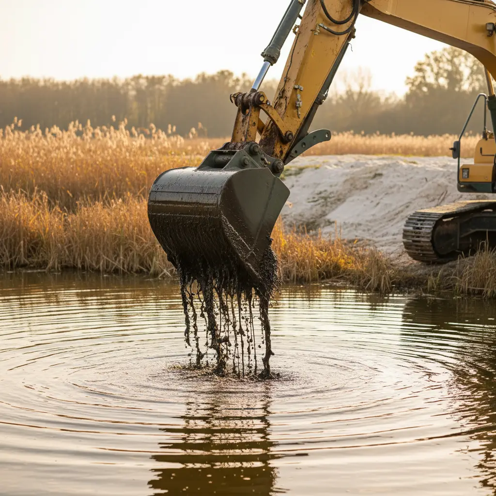 Professional lake dredging services